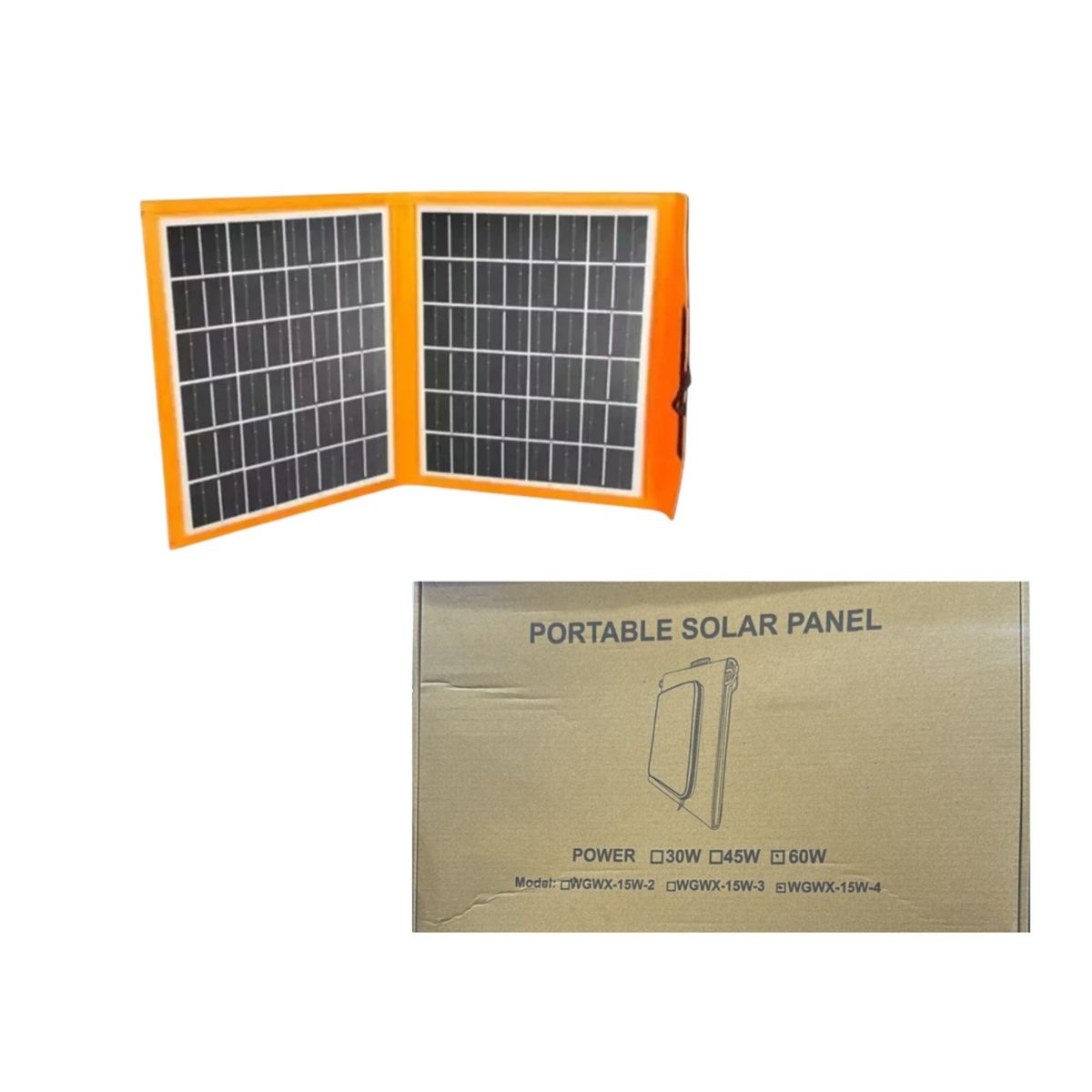 GENERICO - Panel Portatil Solar 60w