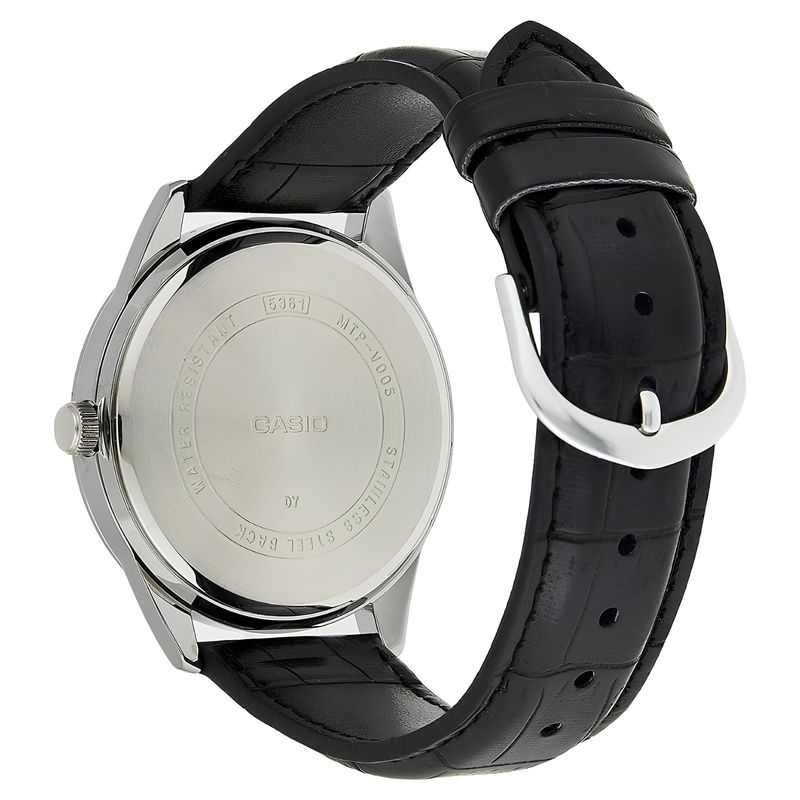 CASIO - Reloj Mtp-V005l-7b Hombre Analogo Cuero