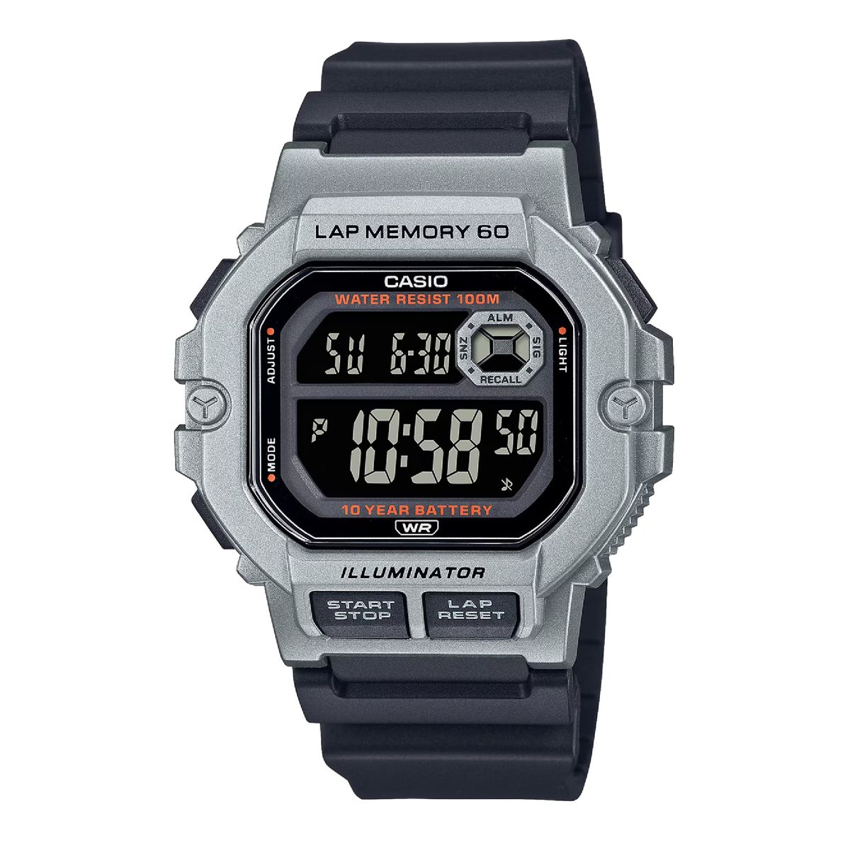 CASIO - Reloj Ws-1400h-1bv Hombre Digital Resina