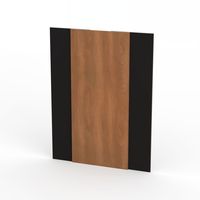 Respaldo Ámbar 1 plaza Canela- Negro