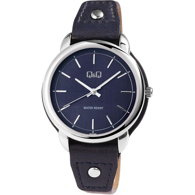 Q&Q - Reloj Qb19j302y Mujer Analogo Cuero