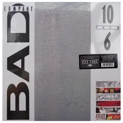 HITWAY MUSIC - BAD COMPANY - 10 FROM 6 CLEAR WHITE VINYL - VINILO