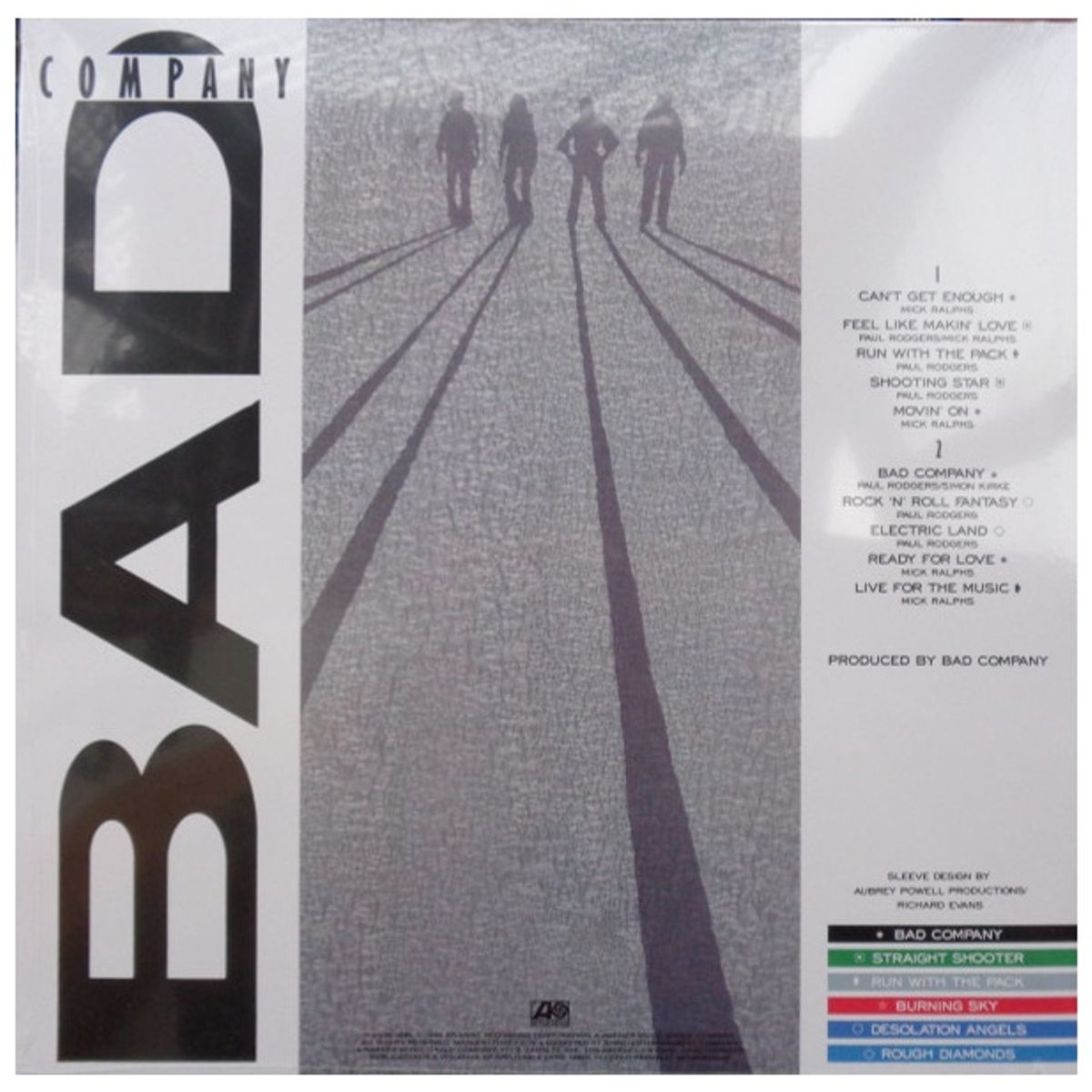 HITWAY MUSIC - BAD COMPANY - 10 FROM 6 CLEAR WHITE VINYL - VINILO