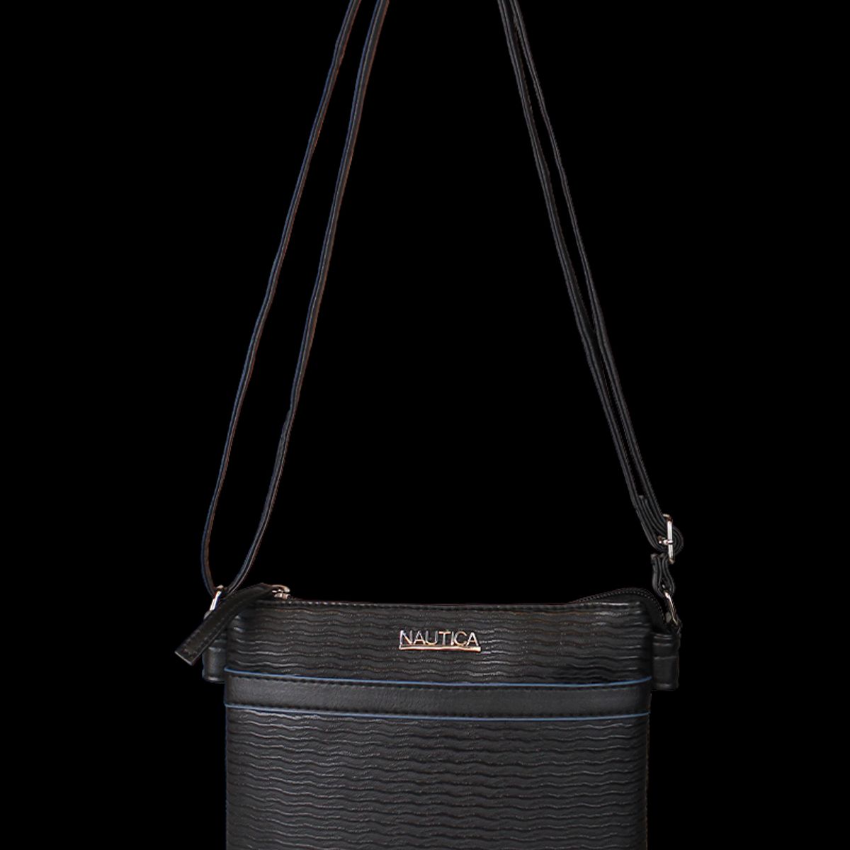 NAUTICA - Pack Nautica Maleta cabina Amsterdam azul + Crossbody Leeway