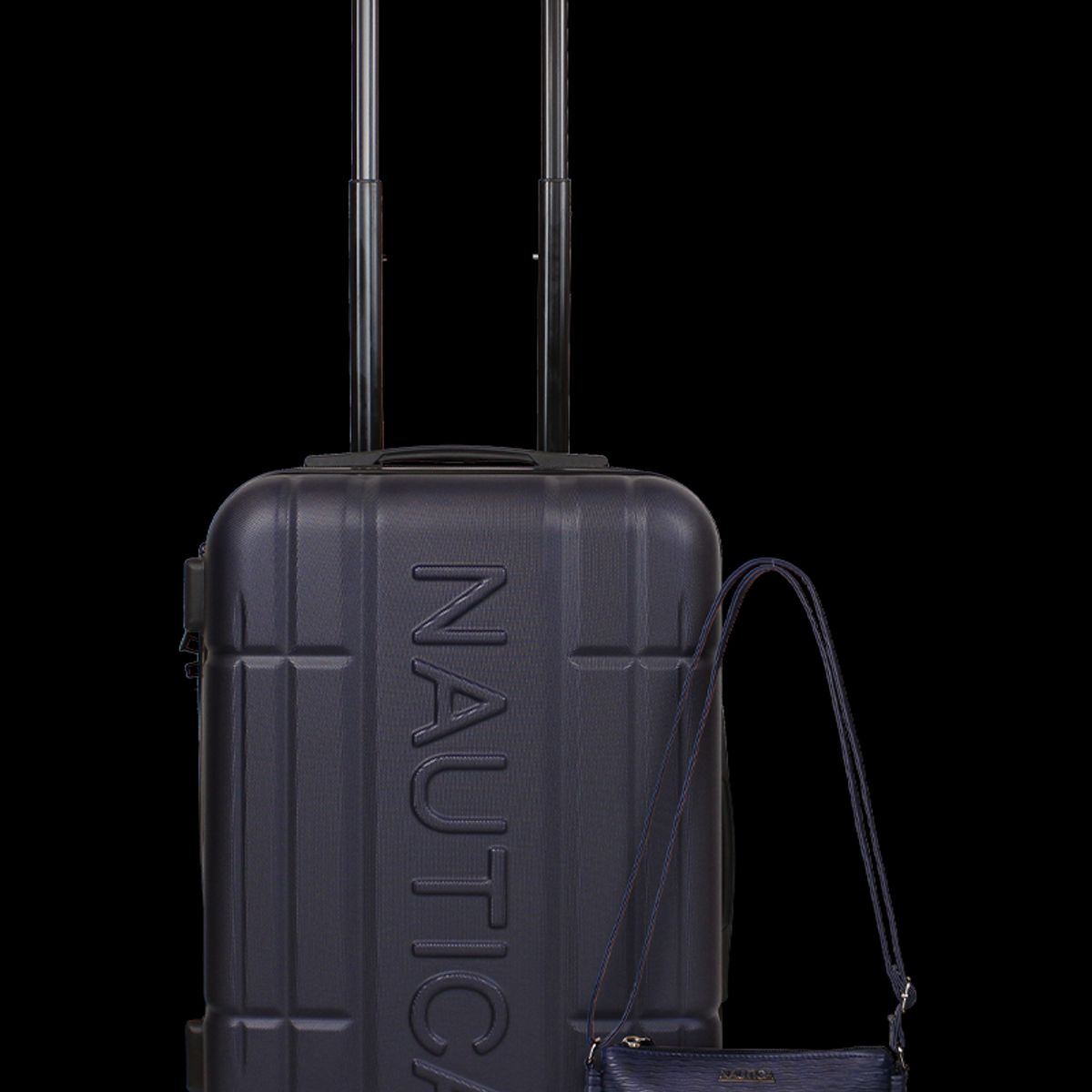 NAUTICA - Pack Nautica Maleta cabina Amsterdam + Crossbody Leeway azul