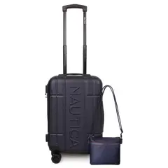 NAUTICA - Pack Maleta cabina Amsterdam + Crossbody Leeway azul