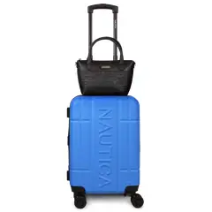 NAUTICA - Pack Maleta cabina Amsterdam blue 10kg + Bolso Delray