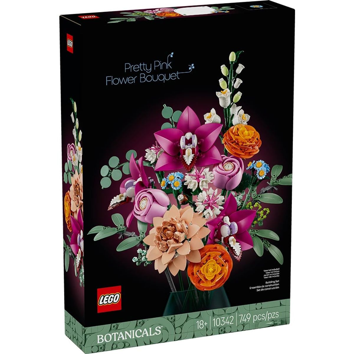 LEGO - LEGO Ramo de Flores Fantasía en Rosa (10342)