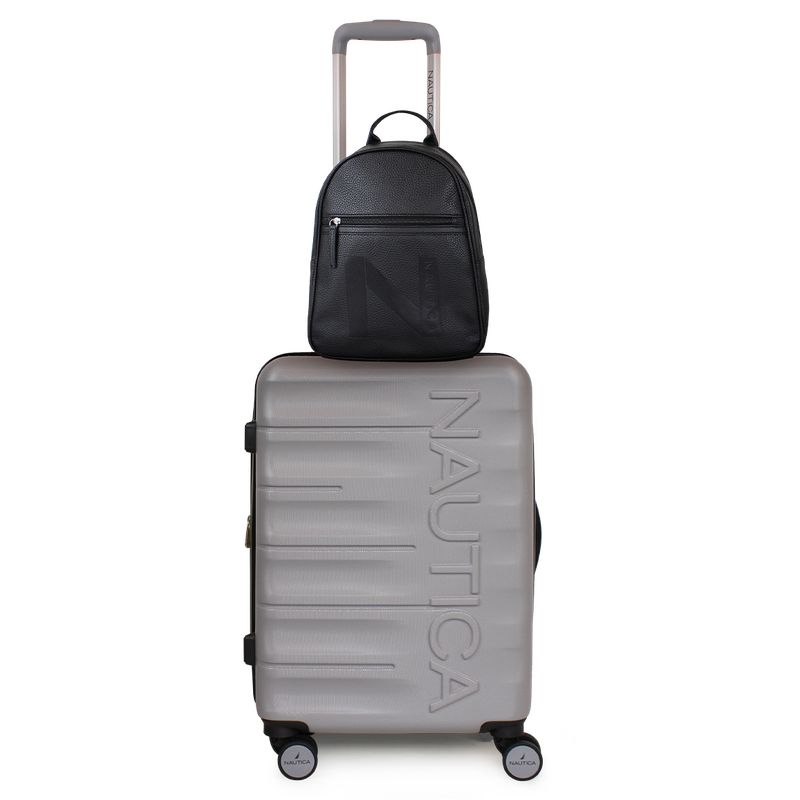NAUTICA - Pack Nautica Maleta cabina Ibiza gris 10kg + Mochila Malik