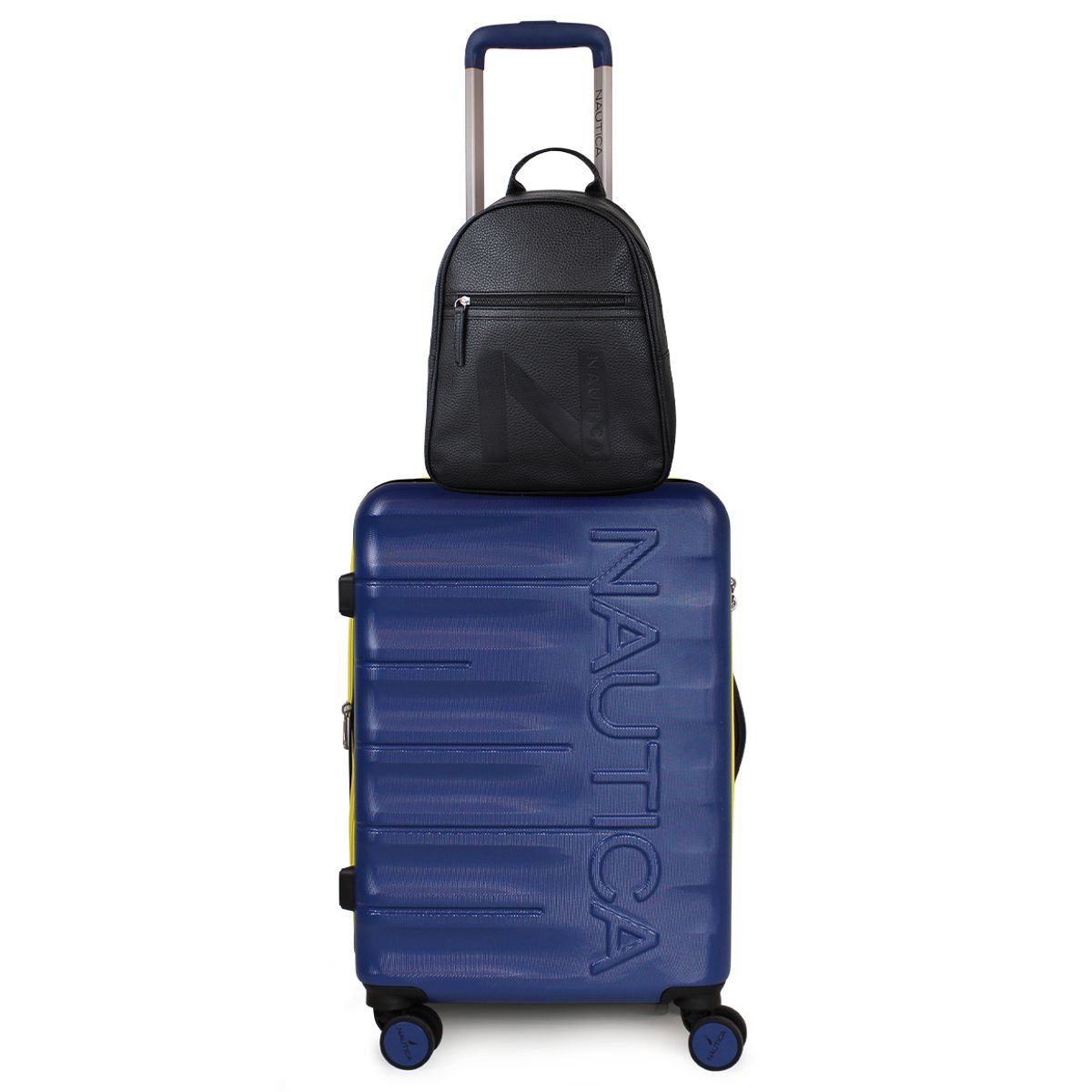 NAUTICA - Pack Nautica Maleta cabina Ibiza azul 10kg + Mochila Malik