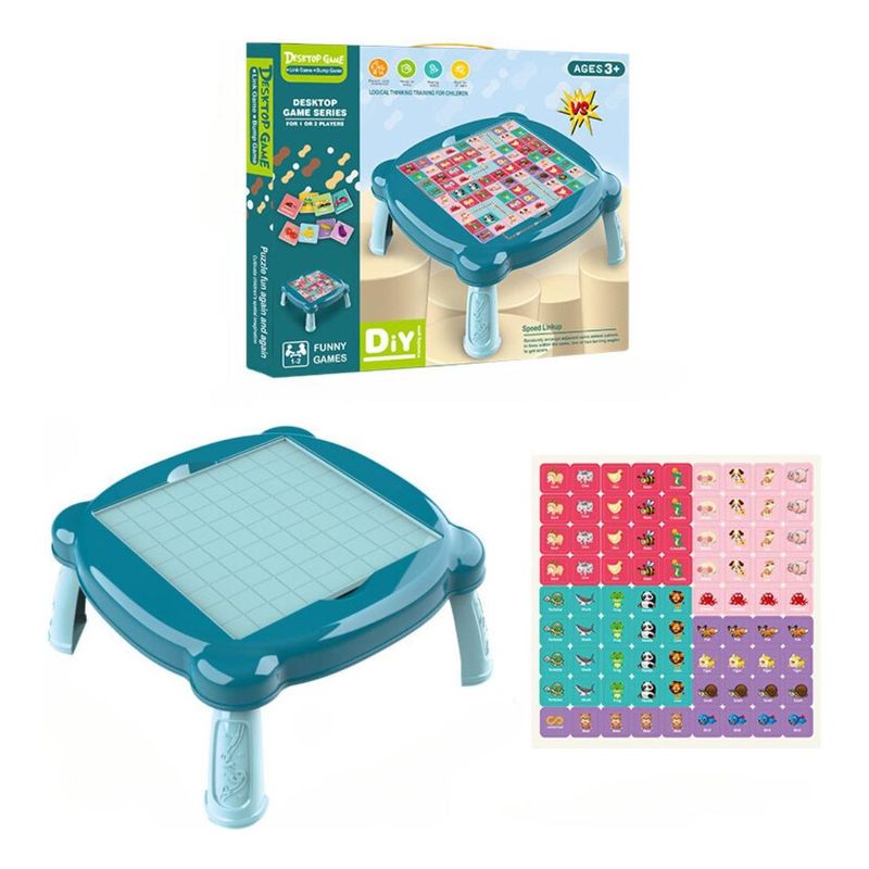 GENERICO - Mesa de Rompecabezas con Animales para Niños Creativos