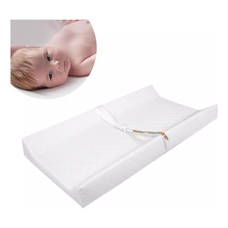 GENERICO - Cambiador Suave Impermeable con Seguridad para Bebés