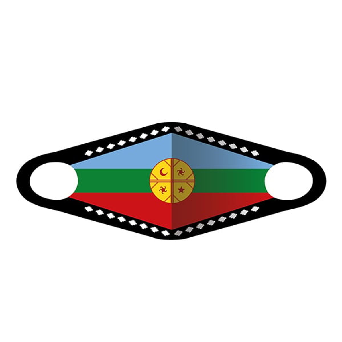 GENERICO - MASCARILLA MAPUCHE X1 UNI