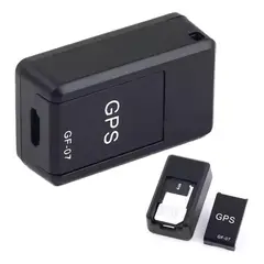GENERICO - Rastreador GPS Portátil Negro con 48 horas de autonomía