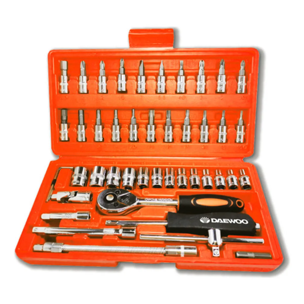 DAEWOO - Kit Set De Herramientas Dados Daewoo Dahts046-d 46 Piezas