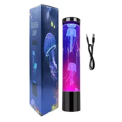 GENERICO - Lámpara Medusa Luz Led Decorativa 6 Colores 3d Usb
