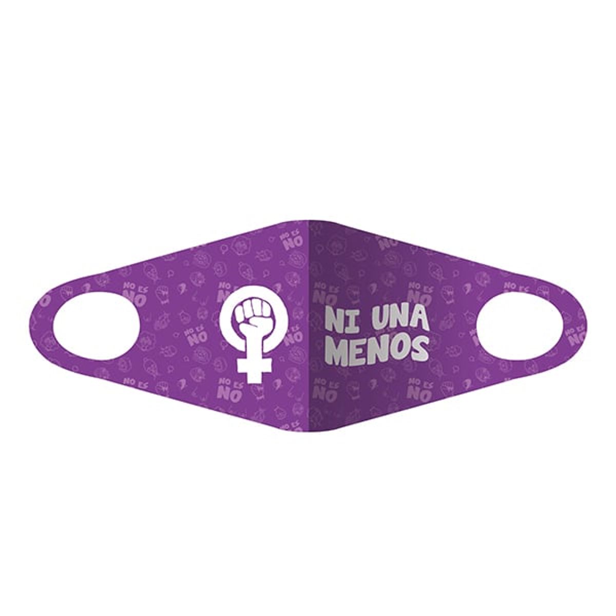 GENERICO - MASCARILLA NI UNA MENOS X1 UNI