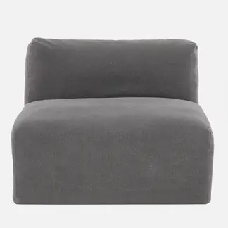 MILK - SILLON SECCIONAL LOUNGE GRIS