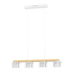 EGLO - Lámpara Colgante Portico Acero Led inclusive 4X4W IP20 Cod900881