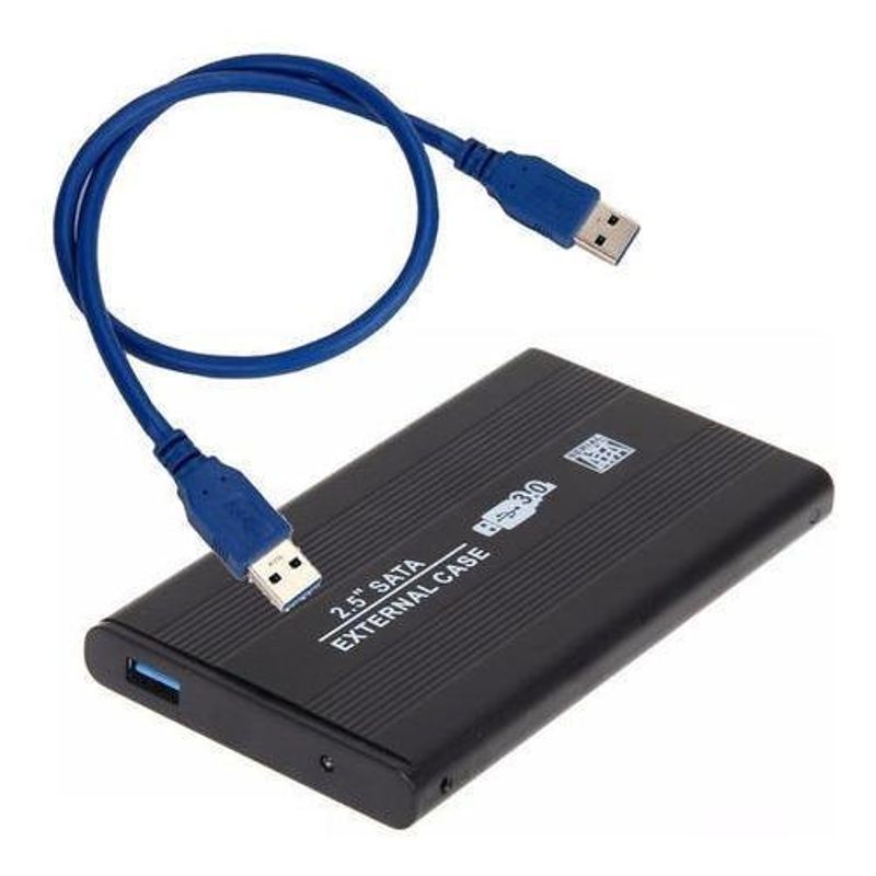 GENERICO - Carcasa Externa Universal para Disco Duro SATA 2.5 USB 3.0