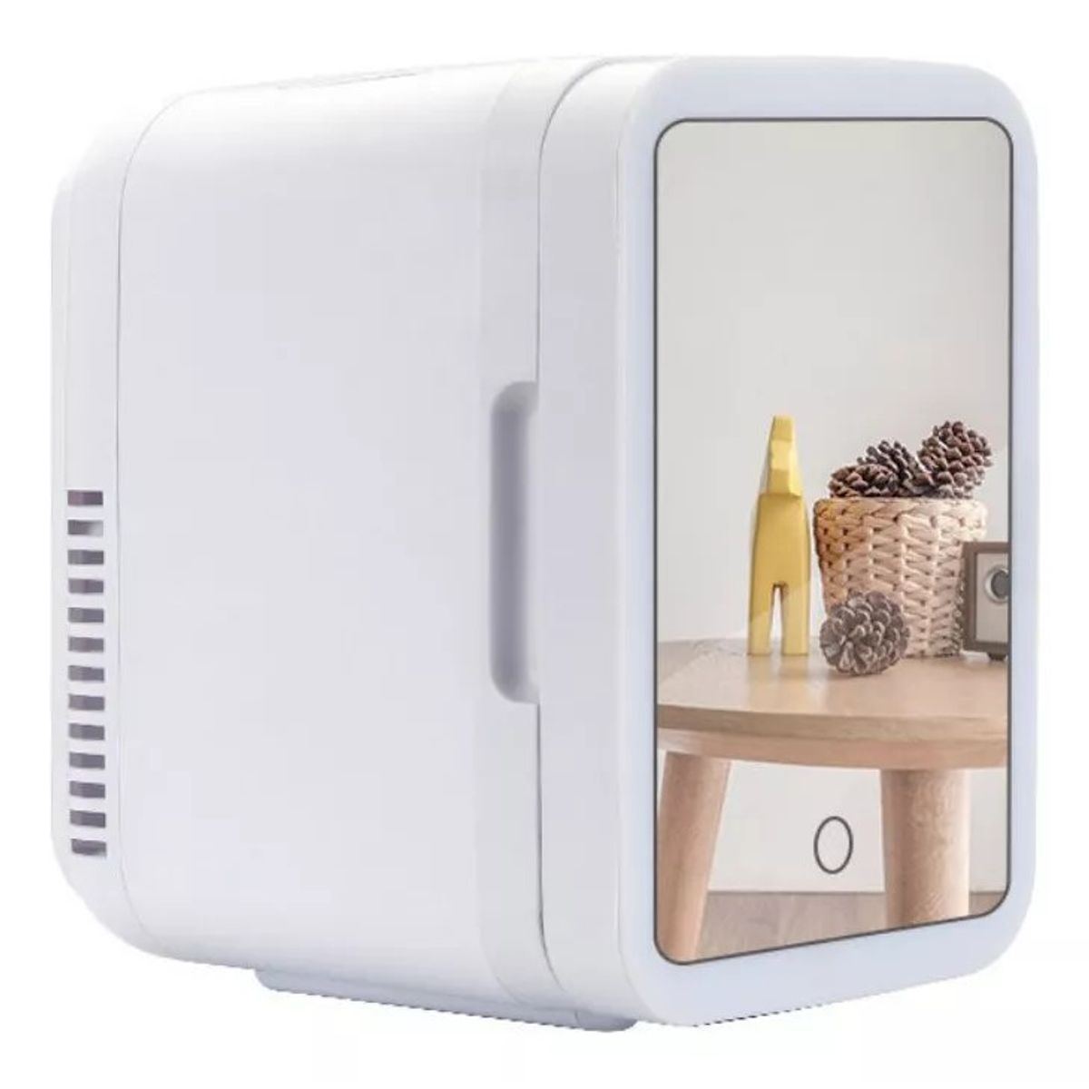 MUNDO MAGIA - Refrigerador Para Habitación Maquillaje Coche Con Calentado