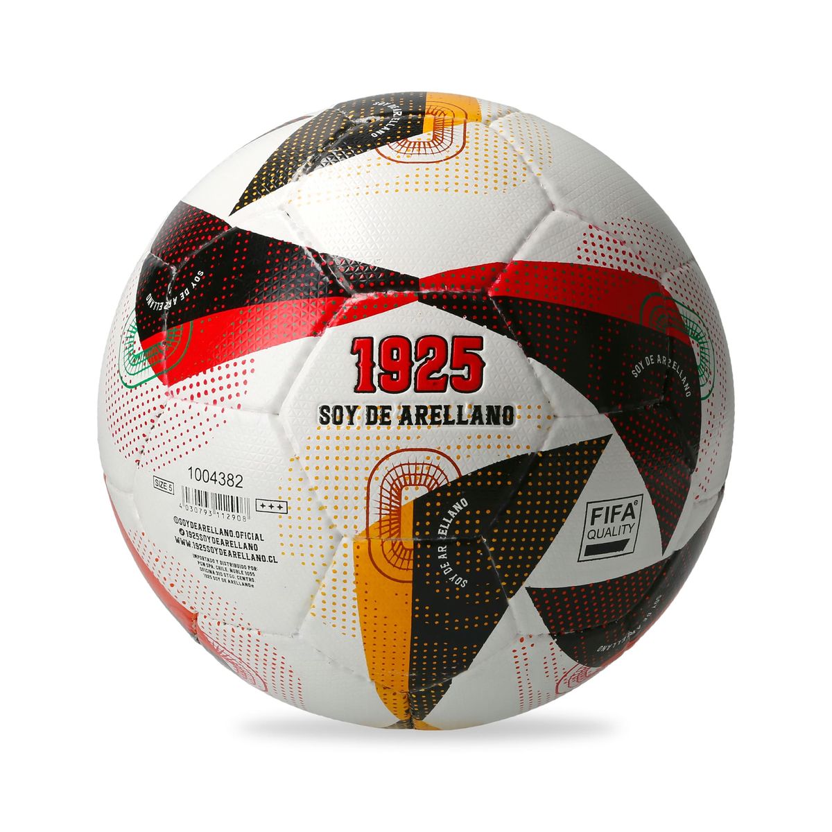 1925 SOY DE ARELLANO - Balón De Fútbol Soy De Arellano 1925 Colo Colo Original M2