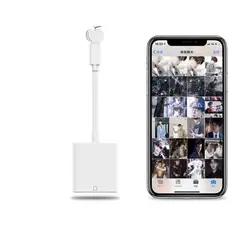 GENERICO - Adaptador de Memoria SD para iPhone y iPad, 10 cm