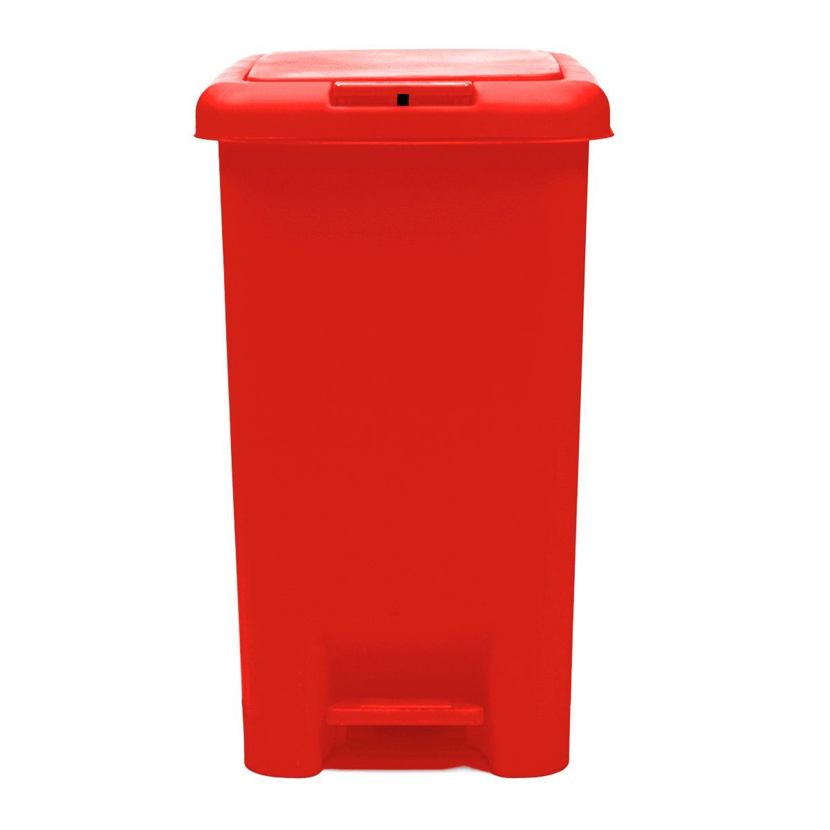 GENERICO - Basurero 20 Litros con pedal Rojo