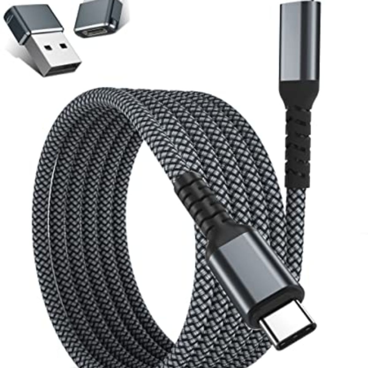 KUULAA - Cable Carga Rápida 30w Para iPhone 11 12 13 14 / 2 Mts. más Adaptador