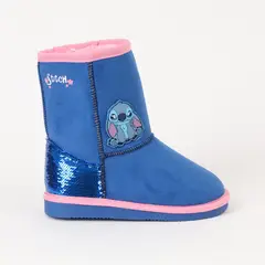 DISNEY - Bota Chiporro Niña Lilo & Stitch Lentejuelas Azul