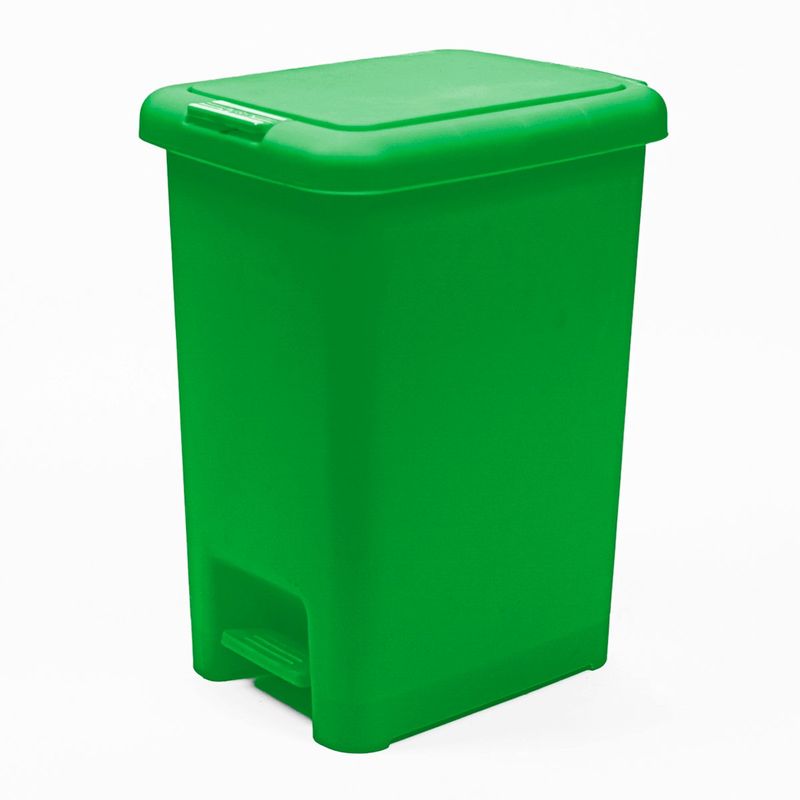 GENERICO - Basurero 20 Litros con pedal Verde