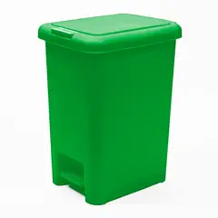 GENERICO - Basurero 20 Litros con pedal Verde