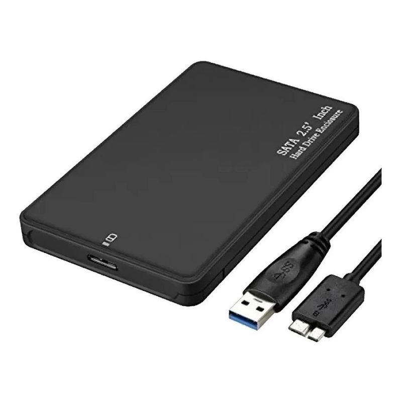 GENERICO - Disco Duro Externo 500GB Portátil, USB 3.0 y Compacto
