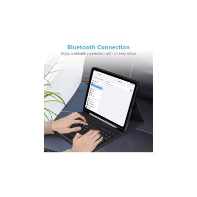 Imagen 2 del producto Funda Para iPad Air 11 M2 2024 Con Teclado Español Ñ