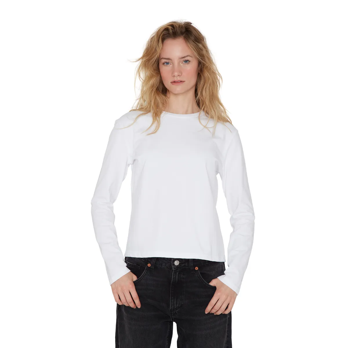 JACINTA TIENDA - Polera Alaska Blanca Jacinta Tienda