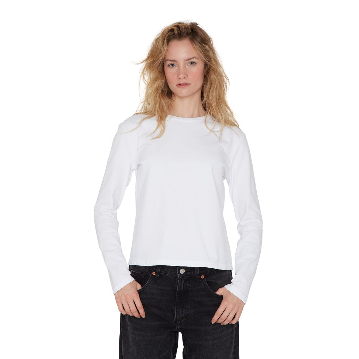 JACINTA TIENDA - Polera Alaska Blanca Jacinta Tienda