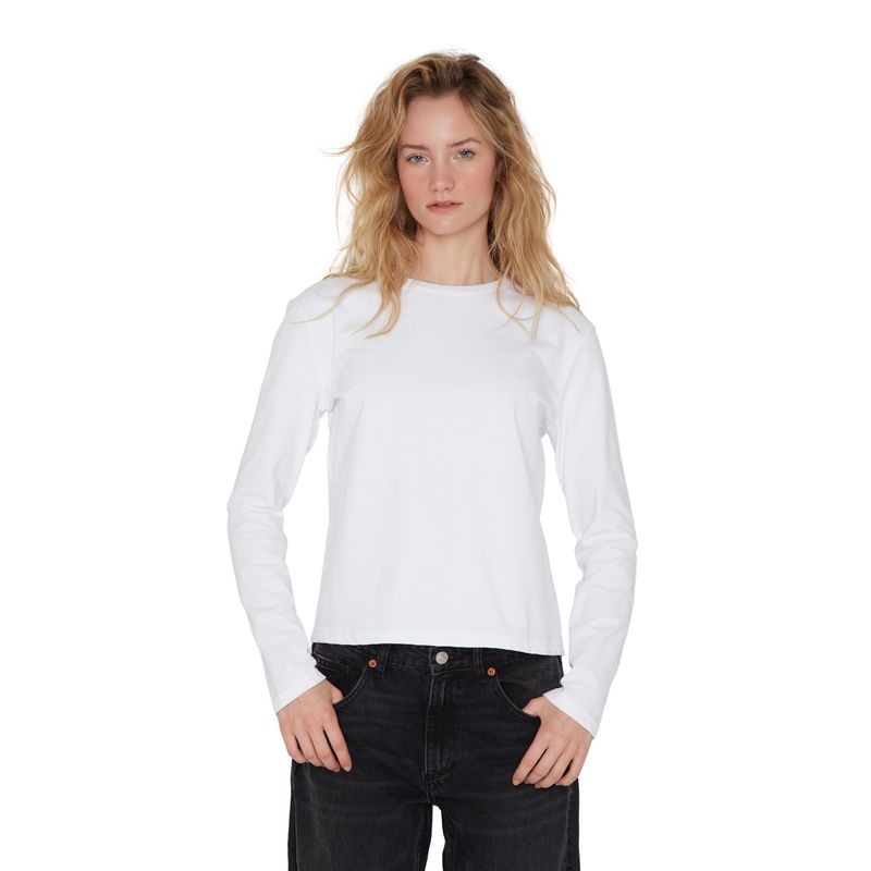 JACINTA TIENDA - Polera Alaska Blanca Jacinta Tienda