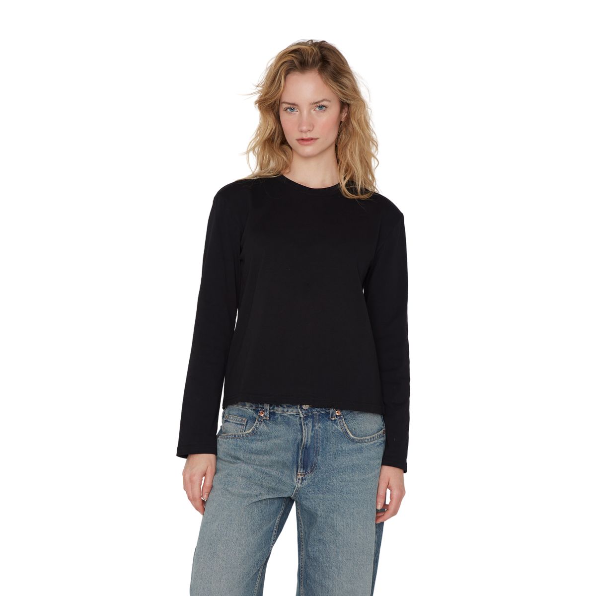 JACINTA TIENDA - Polera Alaska Negra Jacinta Tienda