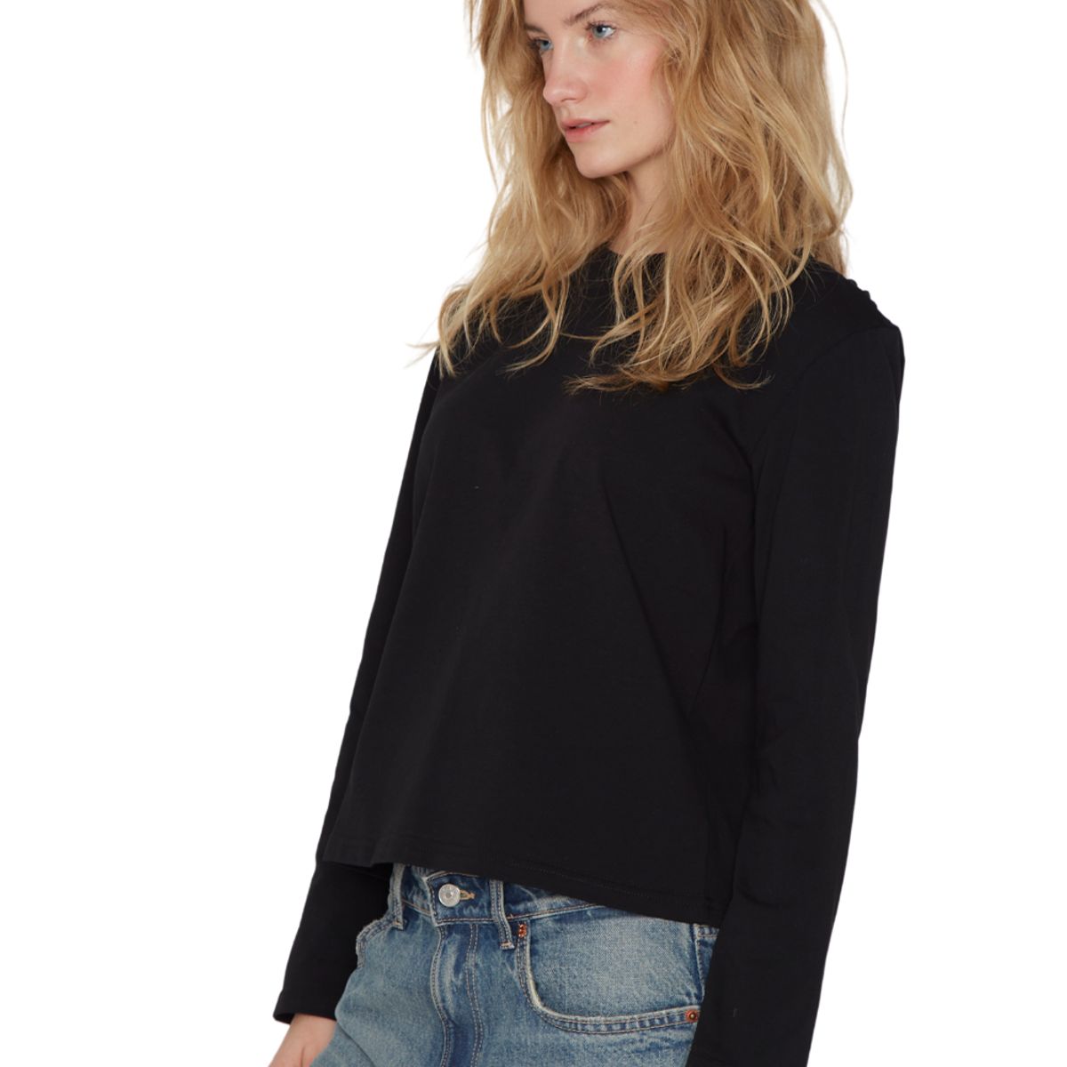 JACINTA TIENDA - Polera Alaska Negra Jacinta Tienda