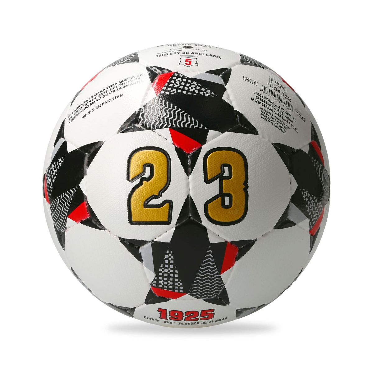 1925 SOY DE ARELLANO - Balón De Fútbol Soy De Arellano 1925 Colo Colo Original M4