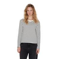 Polera Alaska rayas blanca