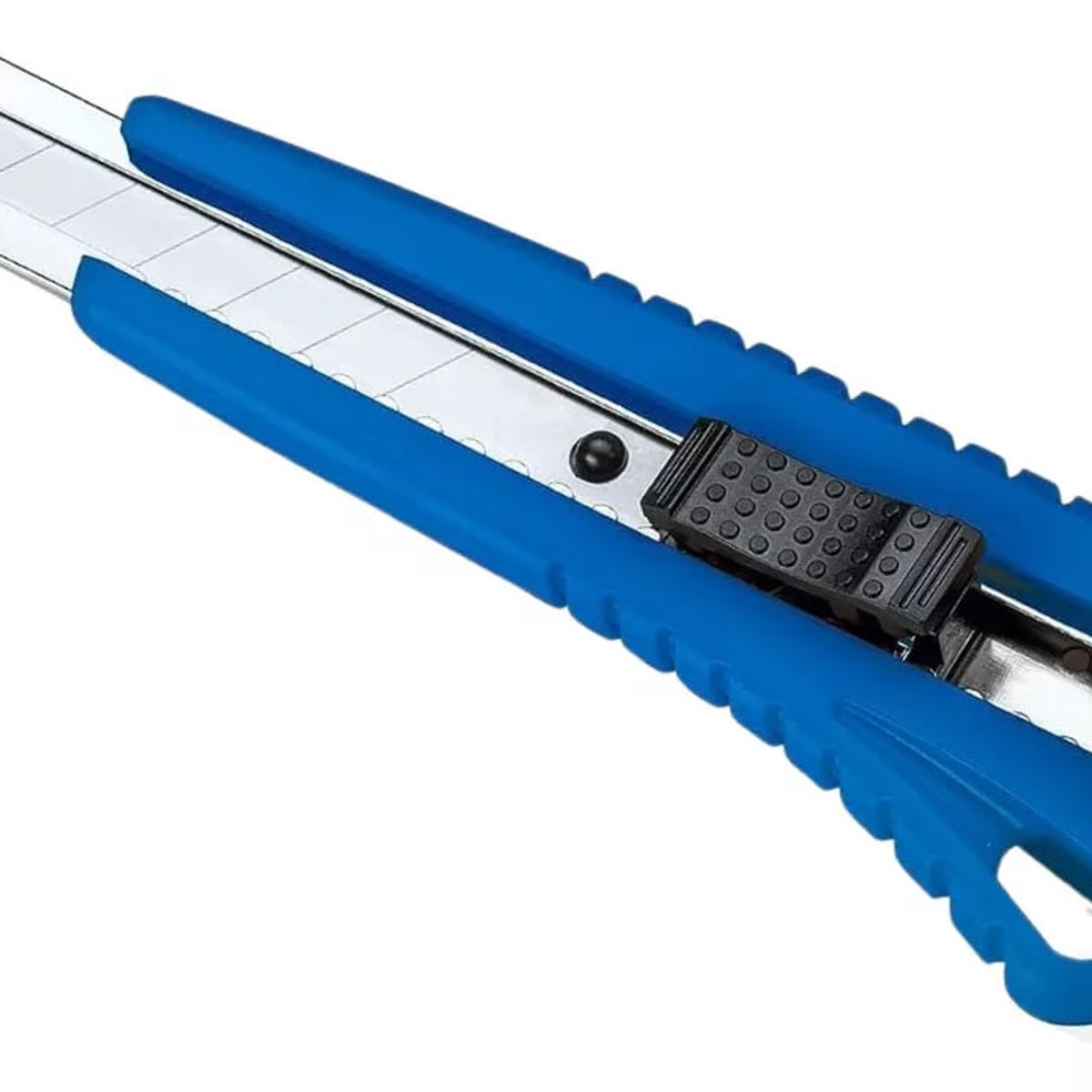 GENERICO - Cutter Corta Cartón Hoja De 18mm Cambiable Facil De Cortar