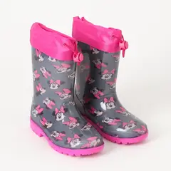 DISNEY - Bota De Agua Con Chiporro Niña Minnie Munch Rosado