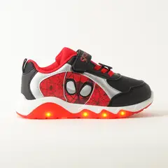 MARVEL - Zapatilla Con Luces Niño Spiderman Details Rojo