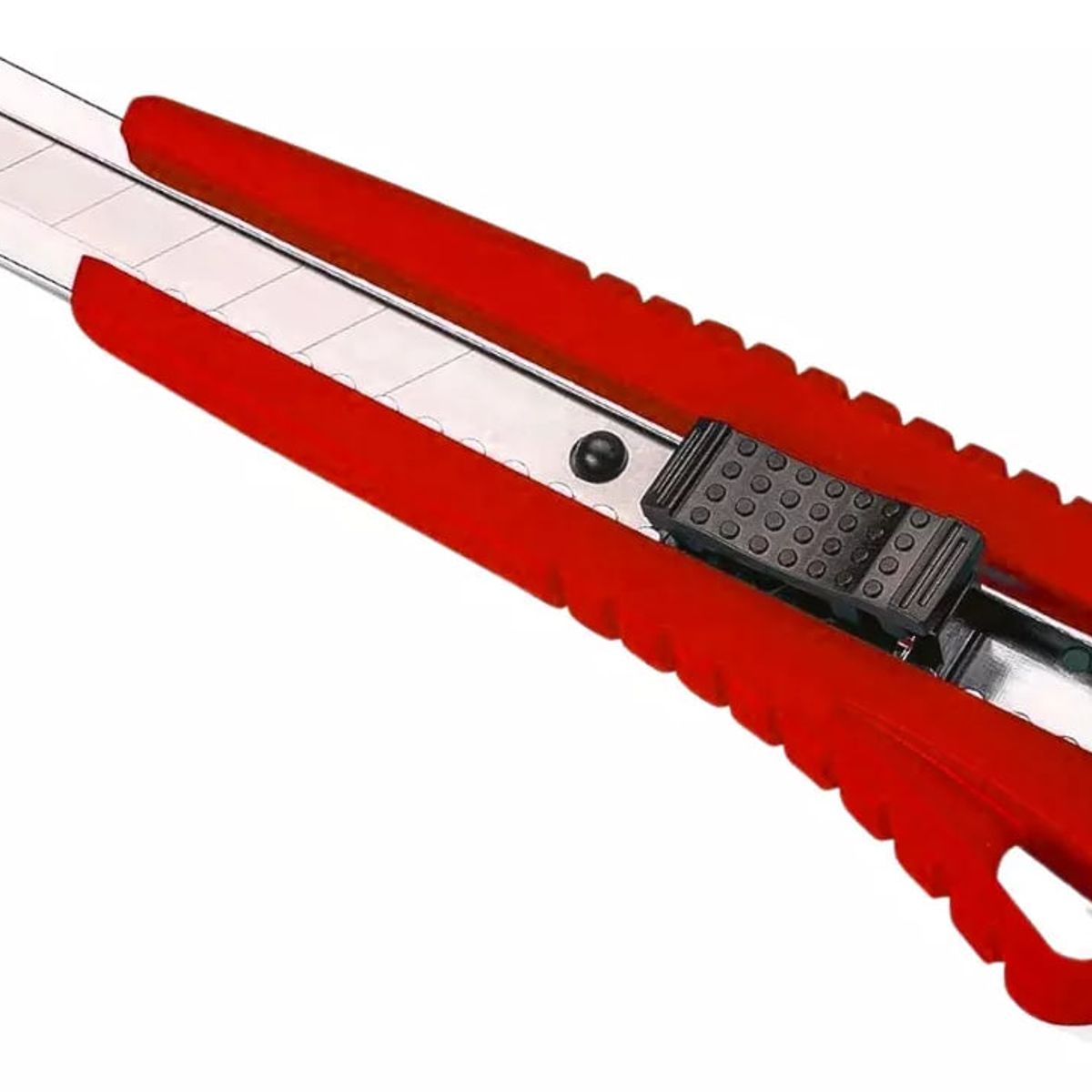 GENERICO - Cutter Corta Cartón Hoja De 18mm Cambiable Facil De Cortar