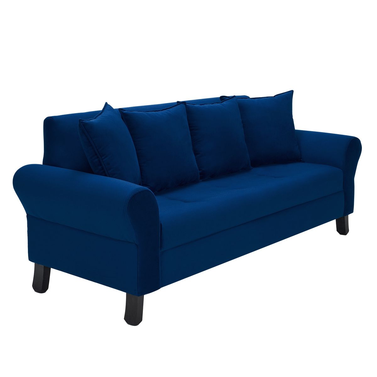 BODEVIR - Sofa Lua 3C Felpa 20 Azul Marino