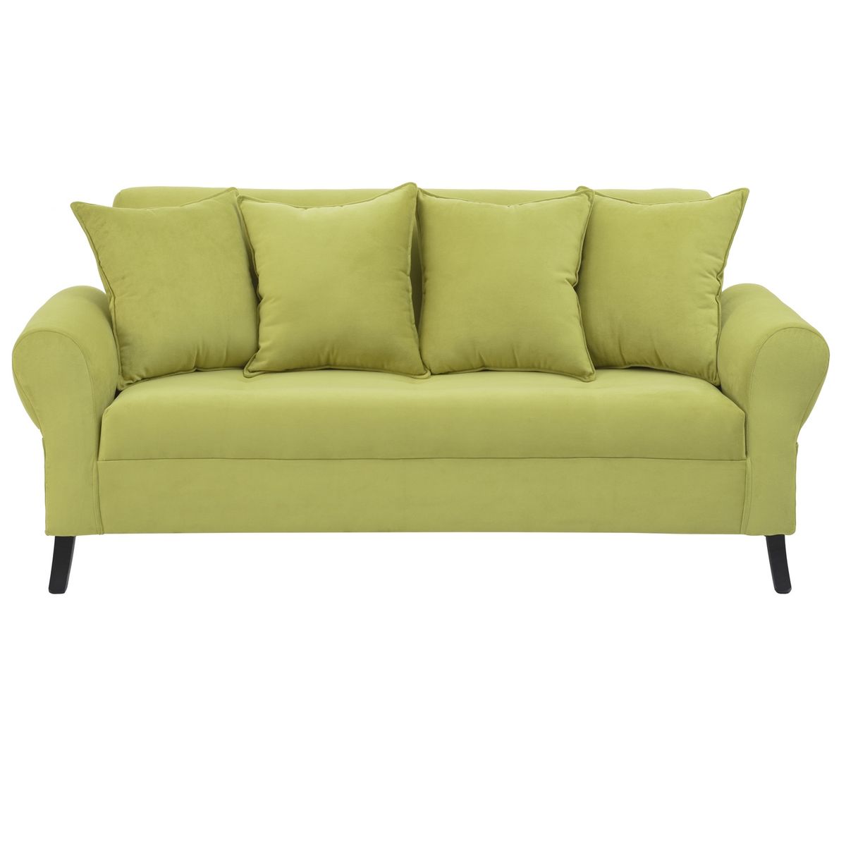 BODEVIR - Sofa Lua 3C Felpa 20 Pistacho