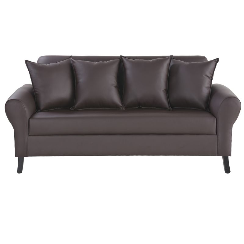 BODEVIR - Sofa Lua 3C PU 20 Chocolate