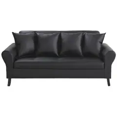 BODEVIR - Sofa Lua 3C PU 20 Negro