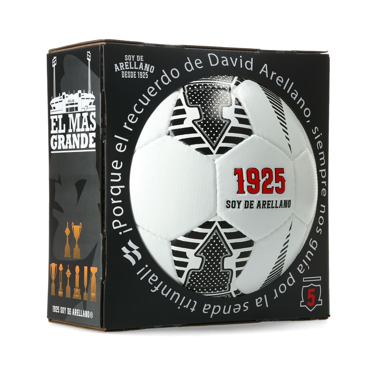 1925 SOY DE ARELLANO - Balón De Fútbol Soy De Arellano 1925 Colo Colo Original M6